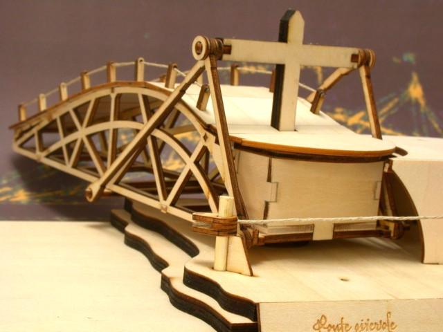 Schwenkbrücke von Leonardo da Vinci