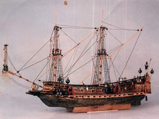 Venezianische Galeasse von 1765