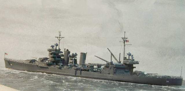 USS Astoria (CA34), Trumpeter 1700 von Rainer Michalek