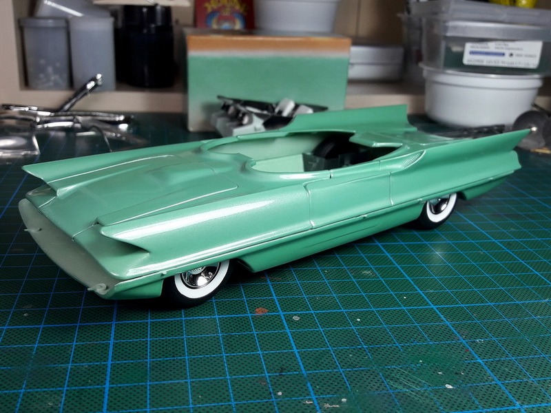 Revell lincoln futura model kit sales
