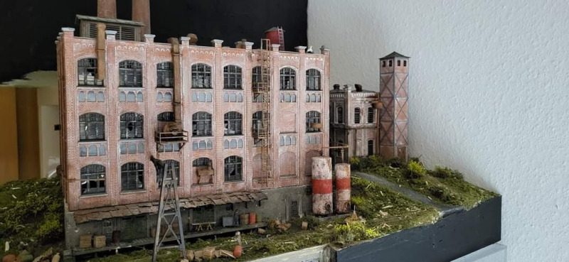 Fabrikdiorama