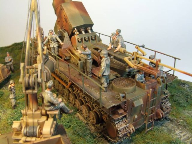 Mörser Karl Gerät 041, Fahrzeug V "Loki"