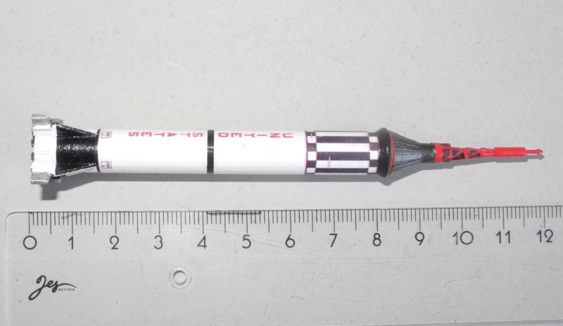 Redstone-Rakete mit Mercury-Kapsel