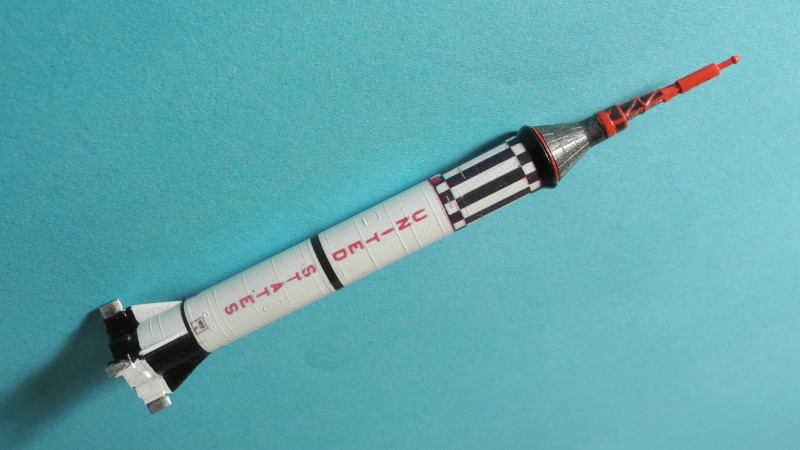 Redstone-Rakete mit Mercury-Kapsel