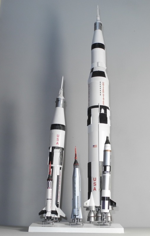 Mercury, Gemini, Apollo