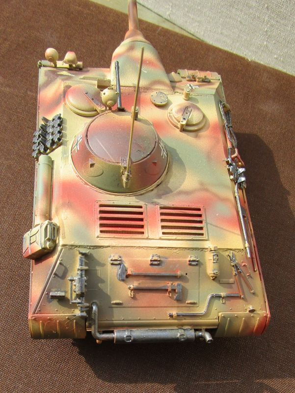 Kleiner schwerer Panzer flach