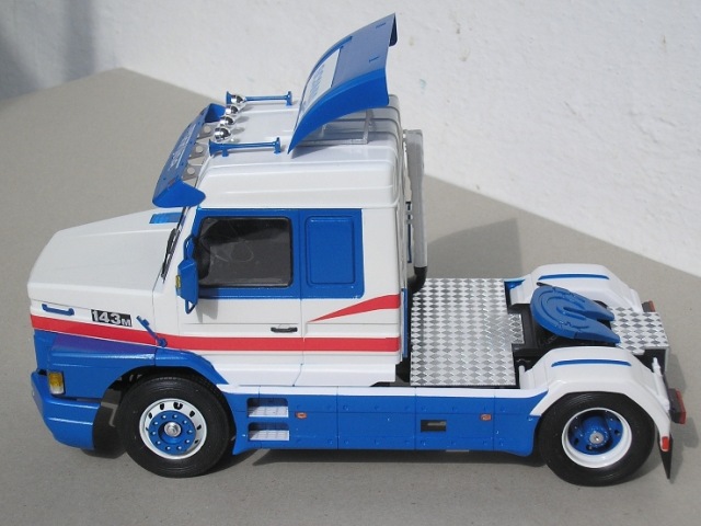 Kit De Modélisme Italeri - Camion Scania T 143M 500 Topline à L'échelle 1:24, Référence IT0736, Neuf Jamais Monté