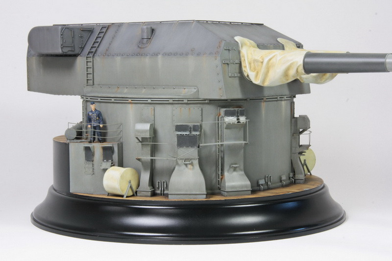 Turm &amp;quot;Bruno&amp;quot; der Bismarck, Takom 1:72 von Stefan Fraundorfer