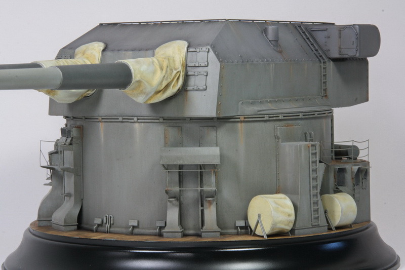 Turm &amp;quot;Bruno&amp;quot; der Bismarck, Takom 1:72 von Stefan Fraundorfer
