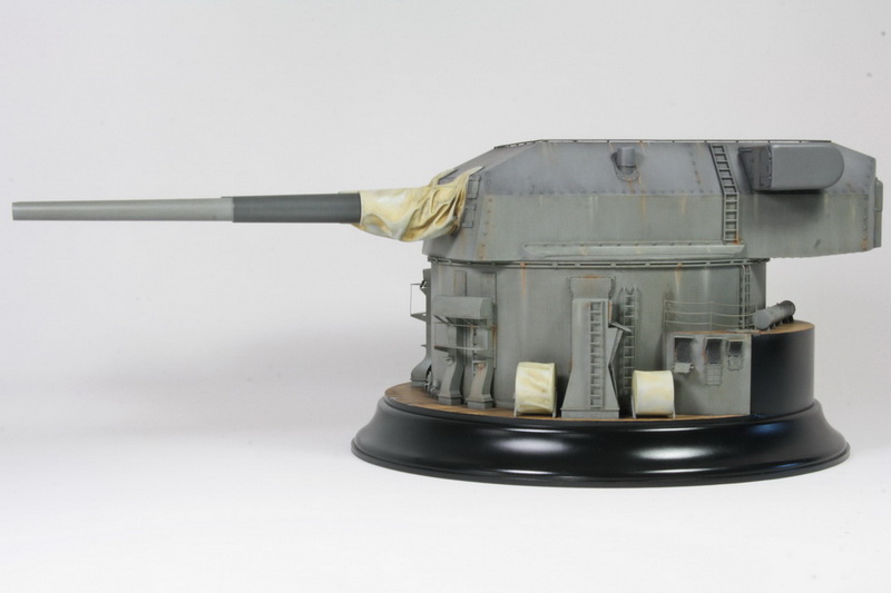 Turm &amp;quot;Bruno&amp;quot; der Bismarck, Takom 1:72 von Stefan Fraundorfer