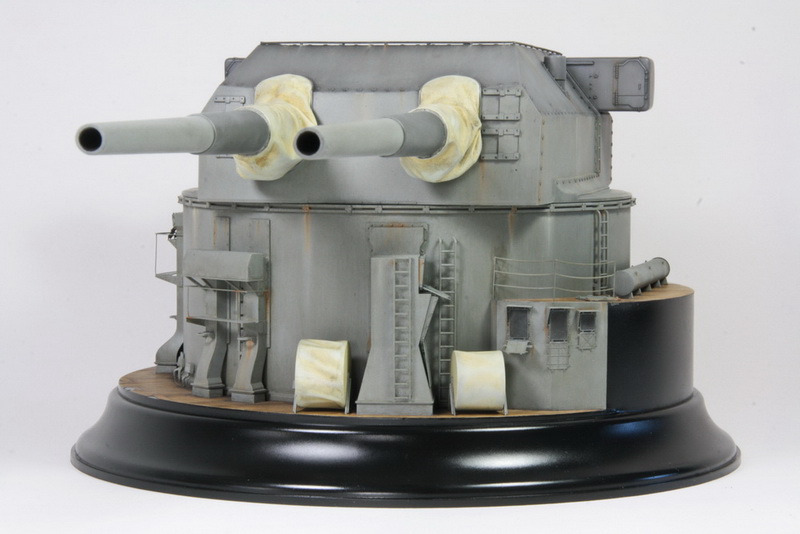 Turm &amp;quot;Bruno&amp;quot; der Bismarck, Takom 1:72 von Stefan Fraundorfer