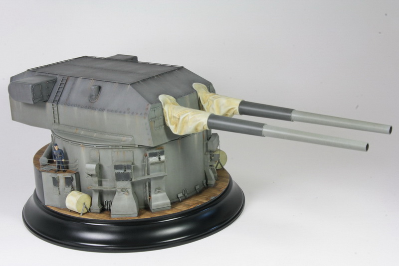 Turm &amp;quot;Bruno&amp;quot; der Bismarck, Takom 1:72 von Stefan Fraundorfer