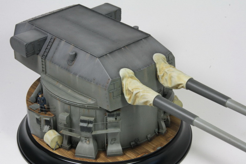 Turm &amp;quot;Bruno&amp;quot; der Bismarck, Takom 1:72 von Stefan Fraundorfer