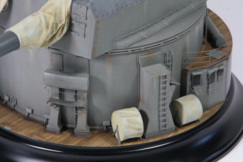 Turm &amp;quot;Bruno&amp;quot; der Bismarck, Takom 1:72 von Stefan Fraundorfer