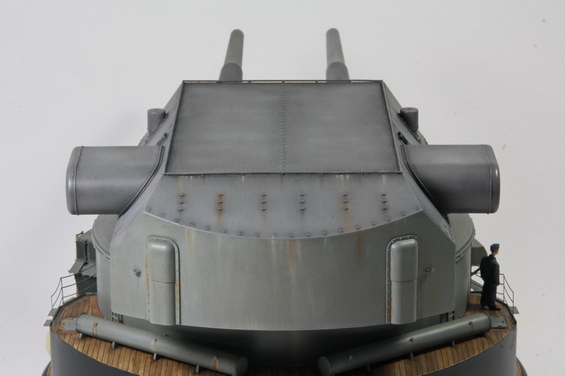 Turm &amp;quot;Bruno&amp;quot; der Bismarck, Takom 1:72 von Stefan Fraundorfer