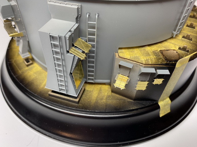 Turm &amp;quot;Bruno&amp;quot; der Bismarck, Takom 1:72 von Stefan Fraundorfer