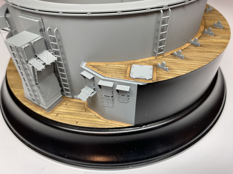 Turm &amp;quot;Bruno&amp;quot; der Bismarck, Takom 1:72 von Stefan Fraundorfer