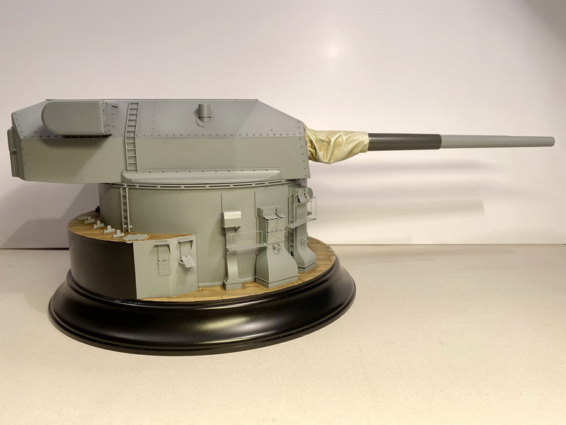 Turm &amp;quot;Bruno&amp;quot; der Bismarck, Takom 1:72 von Stefan Fraundorfer