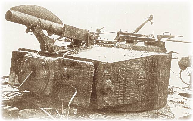Fragmente des Bergetiger 1 (Nevington War Museum)