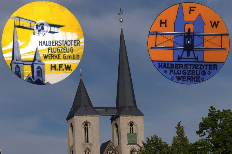 Diese Halberstädter Kirche war immer in den Firmenlogos