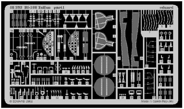 Eduard Ätzteil Set