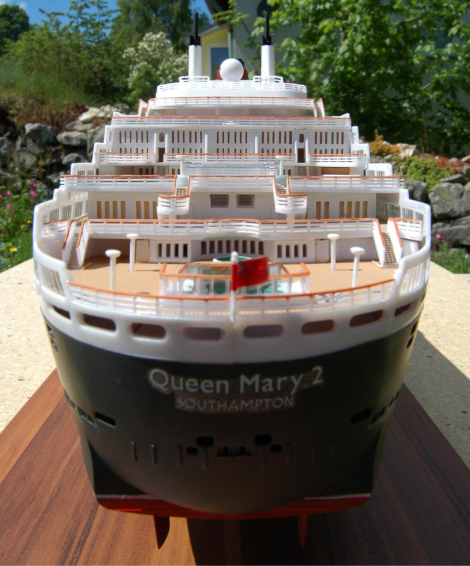 Achterdeck von hinten