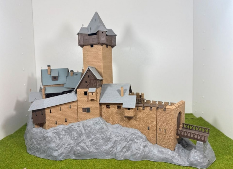 die fertige Burg VOR dem Umbau