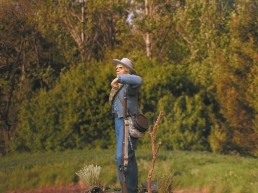 Konföderierter Infanterist