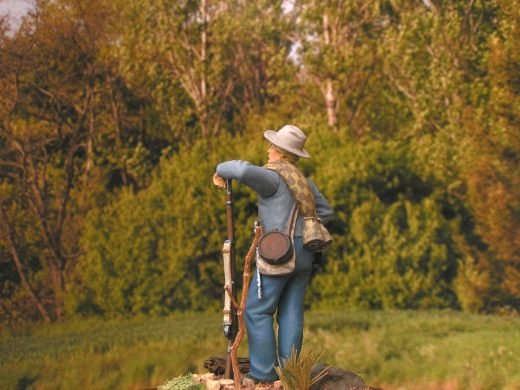 Konföderierter Infanterist