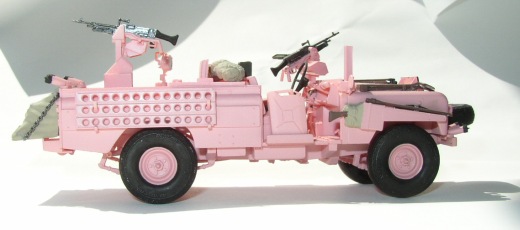 SAS Landrover Pink Panther