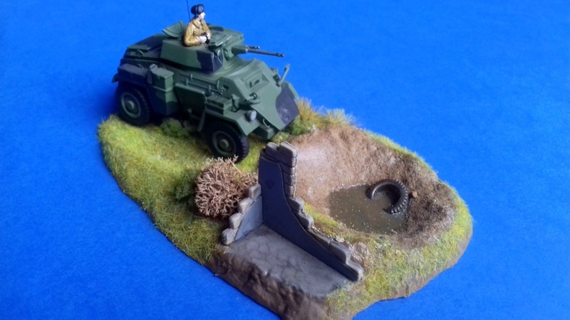 Humber Mk. II Armoured Car, Matchbox 1:76 von Tom Klose