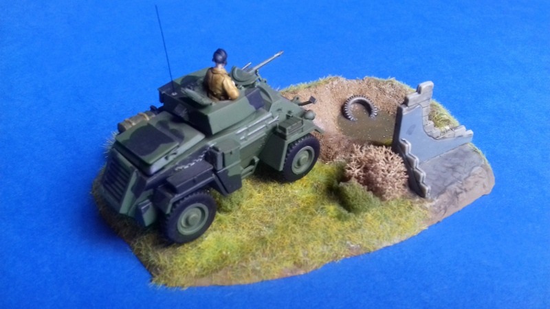 Humber Mk. II Armoured Car, Matchbox 1:76 von Tom Klose
