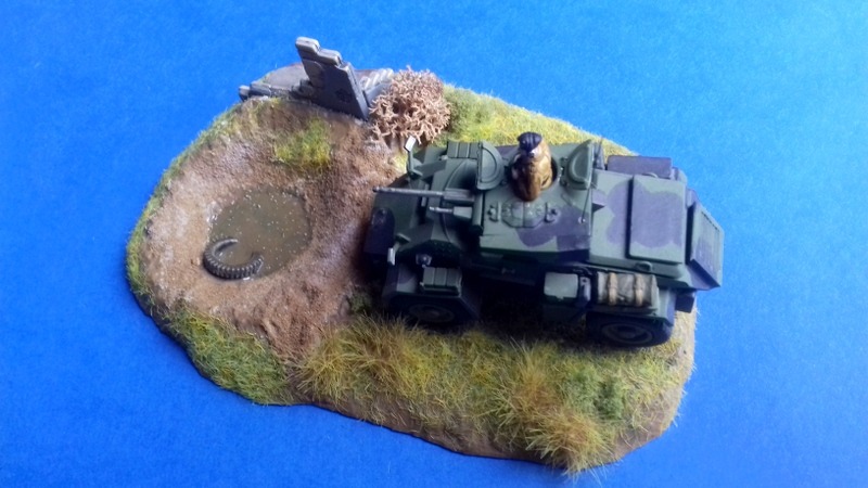 Humber Mk. II Armoured Car, Matchbox 1:76 von Tom Klose