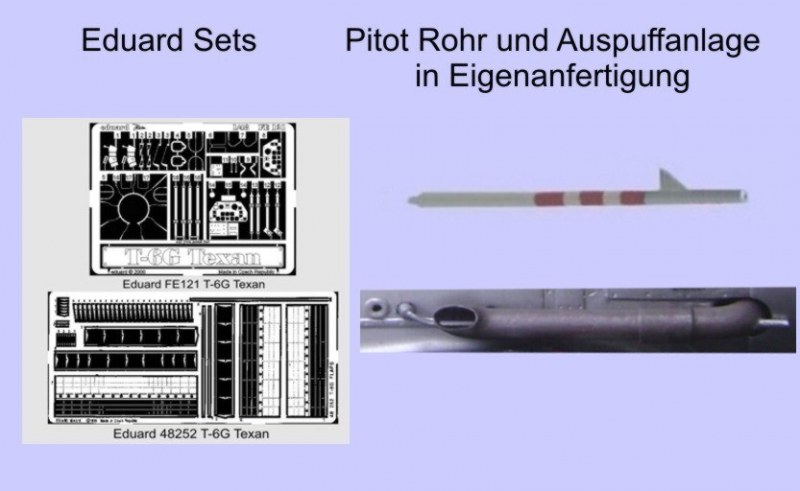 Für den Auspuff habe ich ein Mattsilber von Revell mit ein wenig Rostrot gemischt und mit einem seidenmatten Klarlack überzogen.