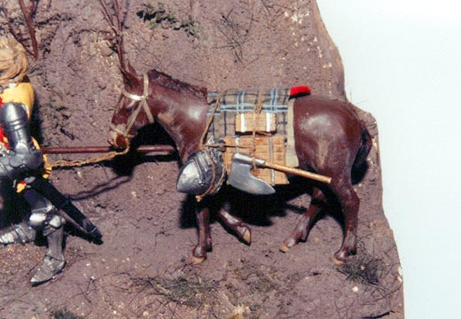 Ritter auf dem Weg