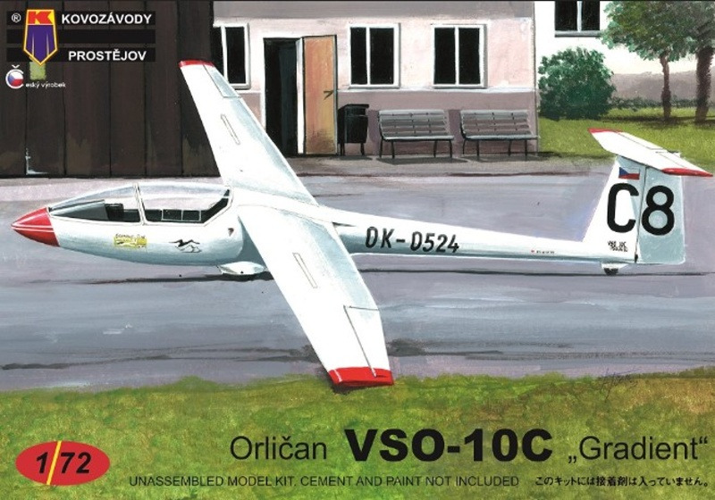 Kovozávody Prost?jov KPM0135 Orlican VSO-10C  Gradient (1:72)
