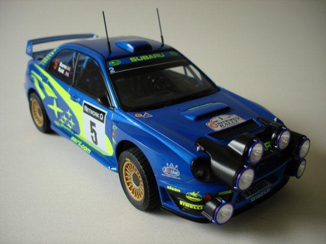 TAMIYA Subaru Impreza WRX WRC STI 2001 Bruns Rally 24240 Kit Bausatz 1/24 Modell Auto mit individiuellem Wunschkennzeichen
