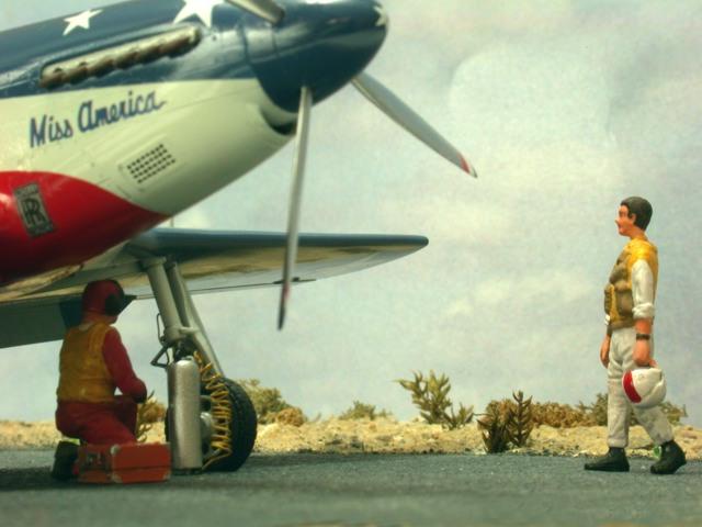 Race Mustang P-51 "Miss America"