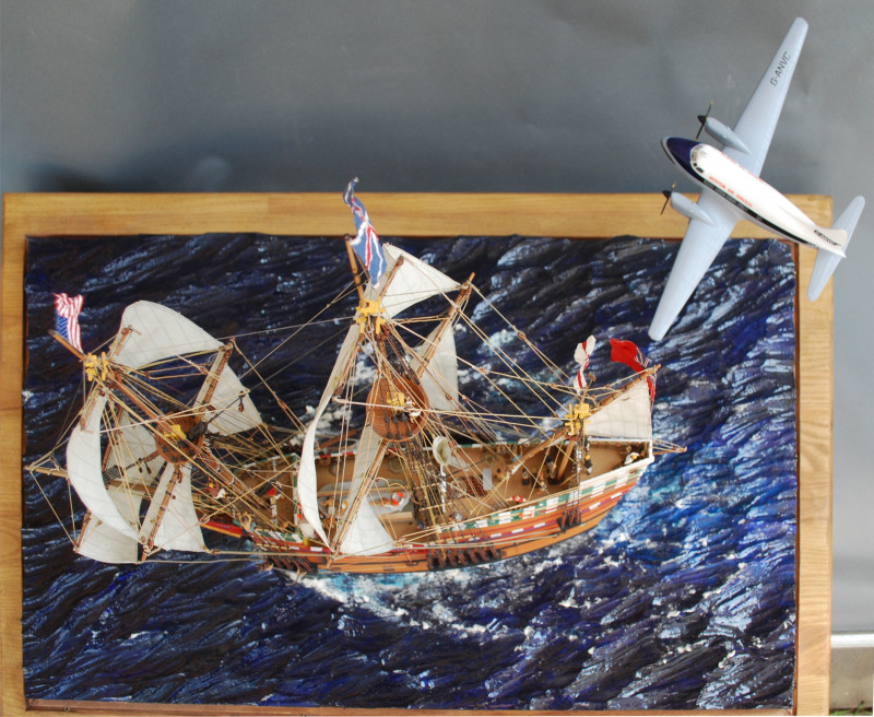 Mayflower II sails again!