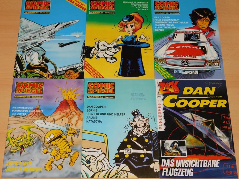 REINER-FEEST-Verlag COMIC SPIEGEL Nummern 30 – 34 