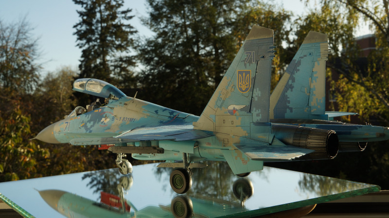 Suchoi Su27 UB, Trumpeter 132 von Francis Schimpf