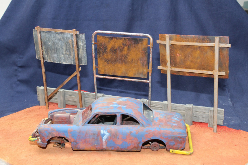 Lost race car