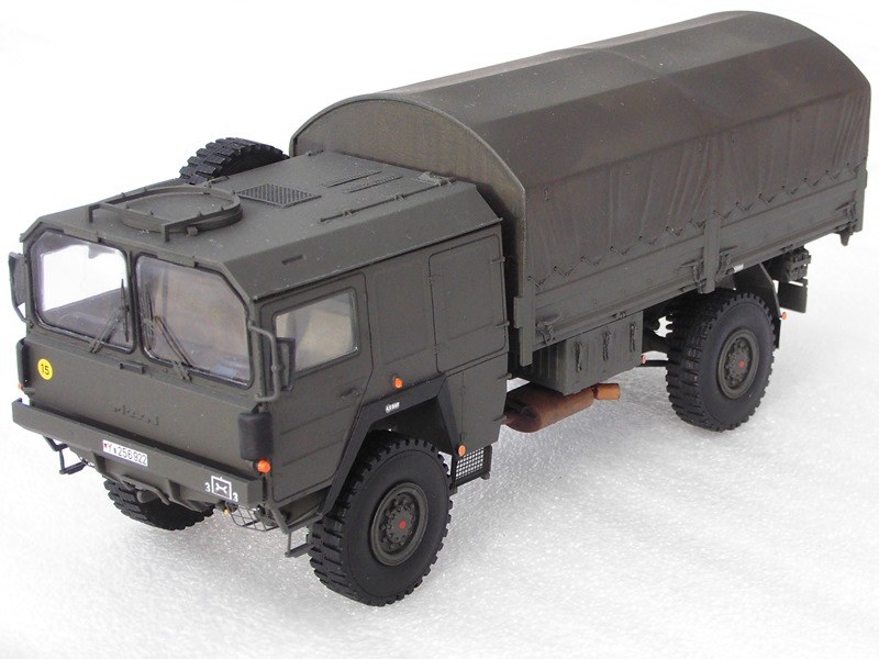 Lkw 5t mil gl MAN Typ 461 (Pritsche, mit Winde)
