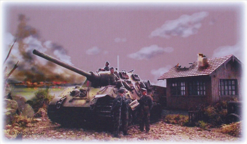 Jagdtiger bei Unna, 1945