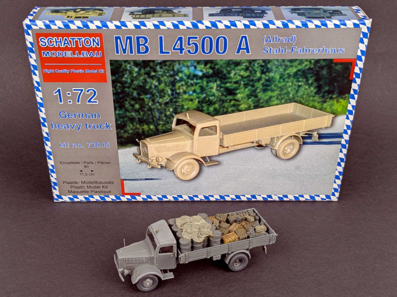 MB L 4500 A (Allrad) Stahlfahrerhaus