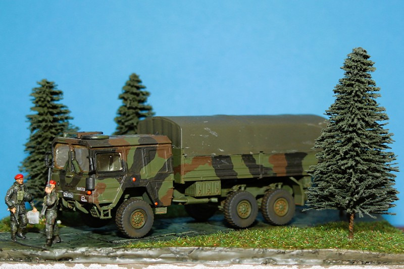 MAN LKW 7t. mil gl (6x6 Truck)