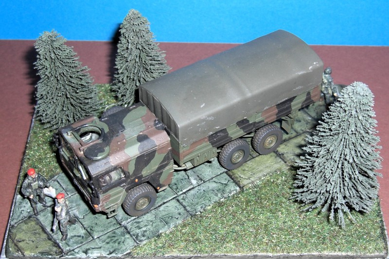 MAN LKW 7t. mil gl (6x6 Truck)
