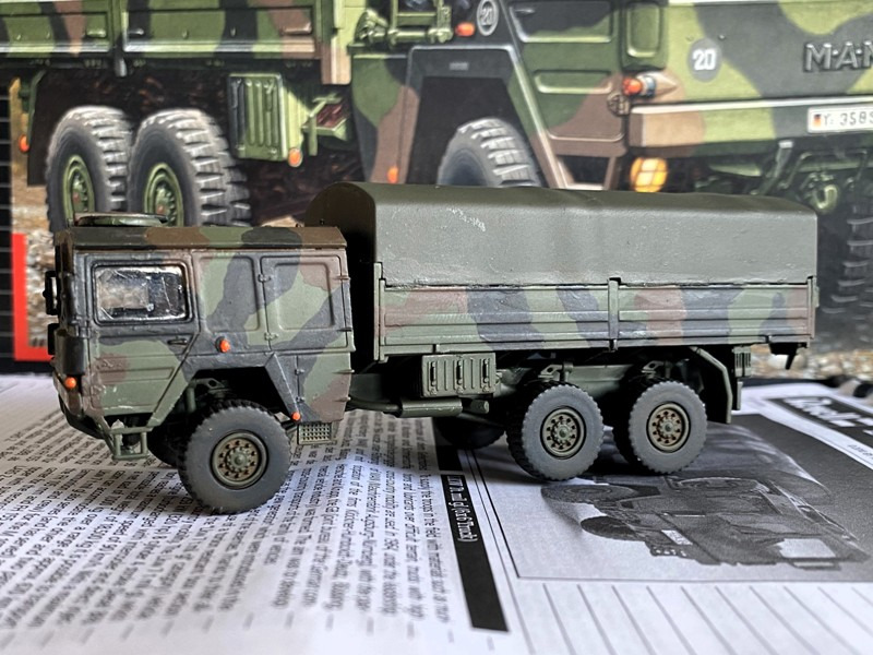 MAN LKW 7t. mil gl (6x6 Truck)