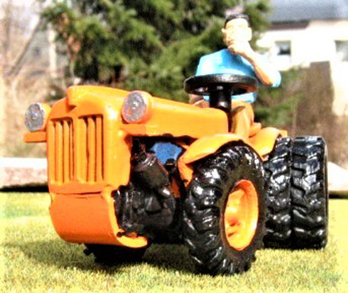 Knicklenker-Traktor