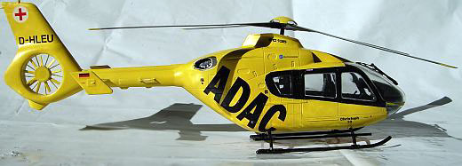 Polizei-Hubschrauber EC135 tolle Deko für die Carrera-Rennbahn 